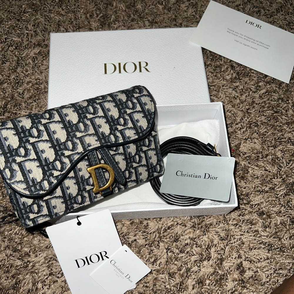Dior Saddle Belt Pouch